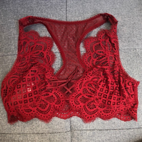 Victoria's Secret Other - NWT! Victoria Secret Red Lace Bralette!